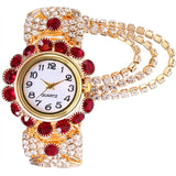 New trend and fashion women's watch with diamond inlaid digital quartz female bracelet watch - V.I.P Digital Presence