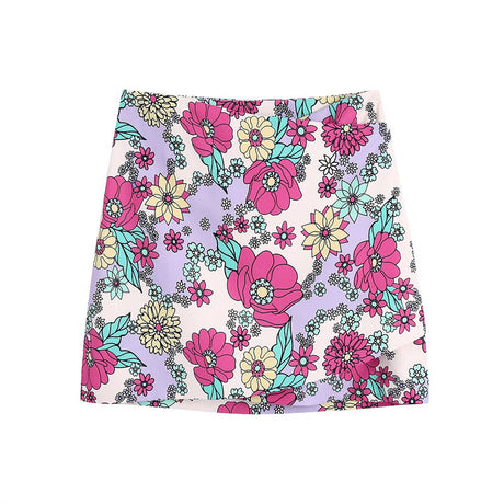 Fashionable and Sexy Women's Floral Print Skirt with Style - V.I.P Digital Presence
