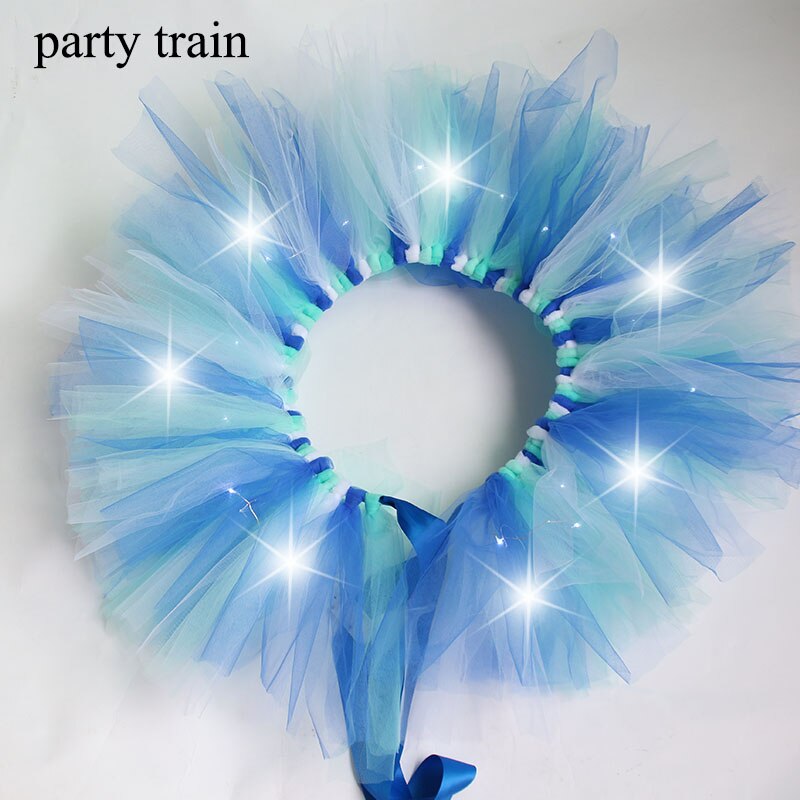 Arrival Women Tulle Tutu Skirt Sexy Mini Fancy Adult Petticoat Fluffy Yarn Ballet Dance Halloween Led Light Up - V.I.P Digital Presence
