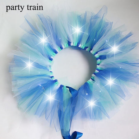Arrival Women Tulle Tutu Skirt Sexy Mini Fancy Adult Petticoat Fluffy Yarn Ballet Dance Halloween Led Light Up - V.I.P Digital Presence