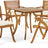 HERMOSA 5 PIECE WOOD DINING SET WITH CUSHIONS - V.I.P Digital Presence