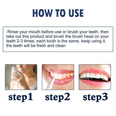 Teeth Whitening Essence Pen, Teeth Cleaning Care Fresh Breath Remove Smoke Stains Teeth Whitening Teeth Cleaning Pen - V.I.P Digital Presence