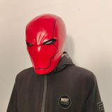 Movie Cosplay Red Hood Mask Arkham Knight The Dark Knight Masks Helmet Man Full Head Cosplay Prop Halloween Fancy Party Headwear - V.I.P Digital Presence