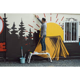 Work Platform Aluminum Portable Bench Folding Ladder ANSI Capacity 225 LBS 40" - V.I.P Digital Presence
