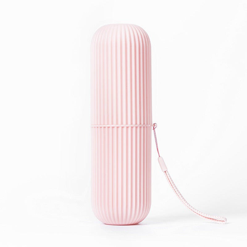 Plastic toothbrush box portable toothbrush cup brushing teeth mouthwash cup and dental cylinder - V.I.P Digital Presence