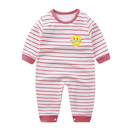 2024 Spring Autumn 0-2 Years Old Baby Romper Baby Jumpsuit Boys Girls Long-sleeved Trousers Newborn Romper Climbing Clothes - V.I.P Digital Presence
