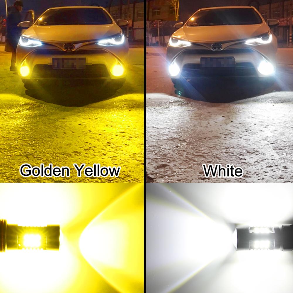 2Pcs H8 H11 Led HB4 9006 HB3 9005 Fog Lights Bulb 3030SMD 1200LM 6000K White Car Driving Running Lamp Auto Leds Light 12V 24V - V.I.P Digital Presence