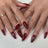 Bow wear manicure long almond nails fake nails - V.I.P Digital Presence