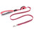 Nylon Combat Padded Leads Dog Leash with Double Padded Handles with Built in Poop Bag Holder Dispenser - V.I.P Digital Presence