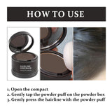 Hairline Cover Touch Powder Compact Hairline Easy To Apply Concealer Powder For Your Hairline - V.I.P Digital Presence