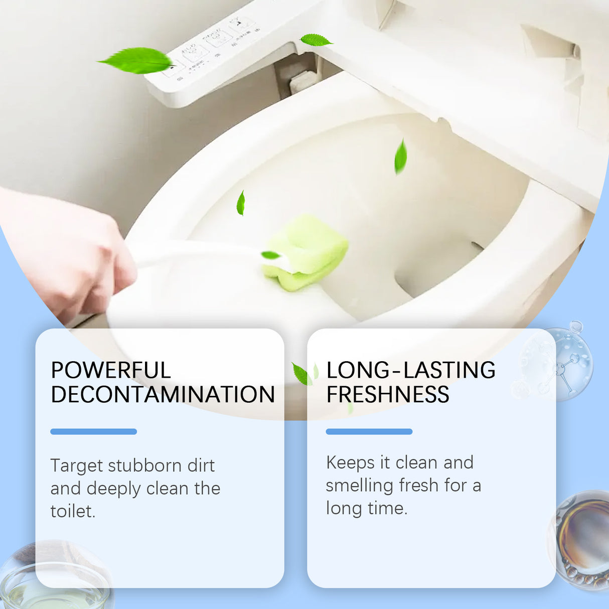 Toilet Stain Remover, Toilet Seat Portable Clean Ceramic Stains And Urine Stains - V.I.P Digital Presence