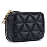 Portable Lipstick Case with Mirror Brand Design Genuine Leather Cosmetic Bag Pouch Ladies Cosmetics Organizer Pouch Box Wallet - V.I.P Digital Presence