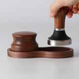 Walnut Round Base Pressing Hammer Storage Rack - V.I.P Digital Presence