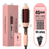 Infrared curling iron multifunctional straightener 2-in-1 straight hair comb curling iron dual-purpose electric heating comb - V.I.P Digital Presence