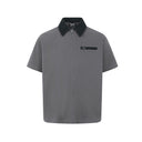Men's contrasting collar casual short sleeved shirt - V.I.P Digital Presence