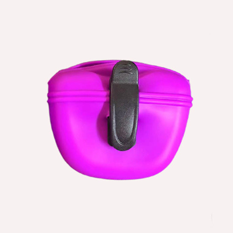 Silicone Pet Training Bag Dog Treat Bag Outdoor Training Snack Waist Bag - V.I.P Digital Presence