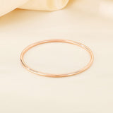 3mm smooth plain circular ring bracelet with multiple layers for wearing wristbands and accessories - V.I.P Digital Presence