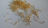 Rompin 100pcs fly fishing hook golden fishing hook small high carbon steel Fresh Water - V.I.P Digital Presence