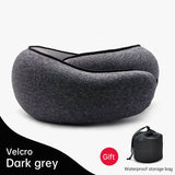 Memory Foam Neck Pillow Cervical Vertebra Travel Portable Noon Break Aircraft U Type Of Pillow Sleep Camping Pillow Carry Bag - V.I.P Digital Presence
