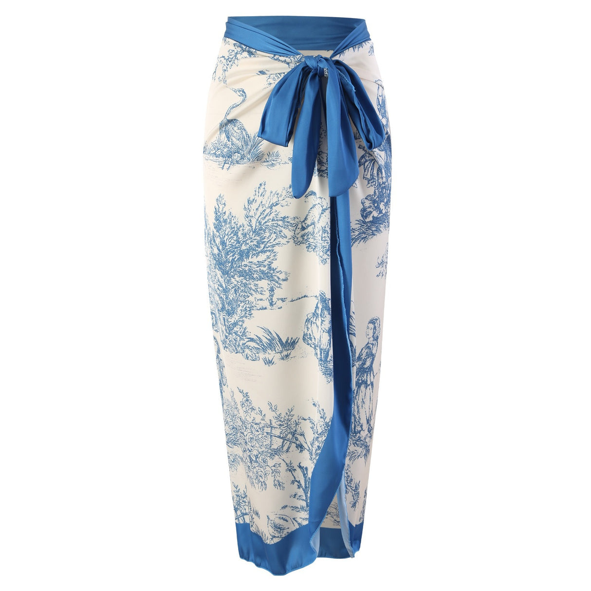 New one-piece swimsuit women's tight fitting slimming retro strap sunscreen long skirt two-piece set - V.I.P Digital Presence