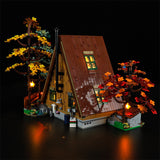 Compatible with LEGO 21338 A-shaped wooden house LED lighting creative ornaments, luminous toys, and building blocks - V.I.P Digital Presence