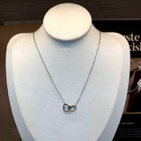 Double Heart Ring Necklace - V.I.P Digital Presence