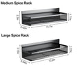 New Magnetic Shelf Moveable Magnetic Fridge Organizer  Rack Seasoning Organizer Spice Rack for Refrigerator - V.I.P Digital Presence
