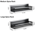 New Magnetic Shelf Moveable Magnetic Fridge Organizer  Rack Seasoning Organizer Spice Rack for Refrigerator - V.I.P Digital Presence