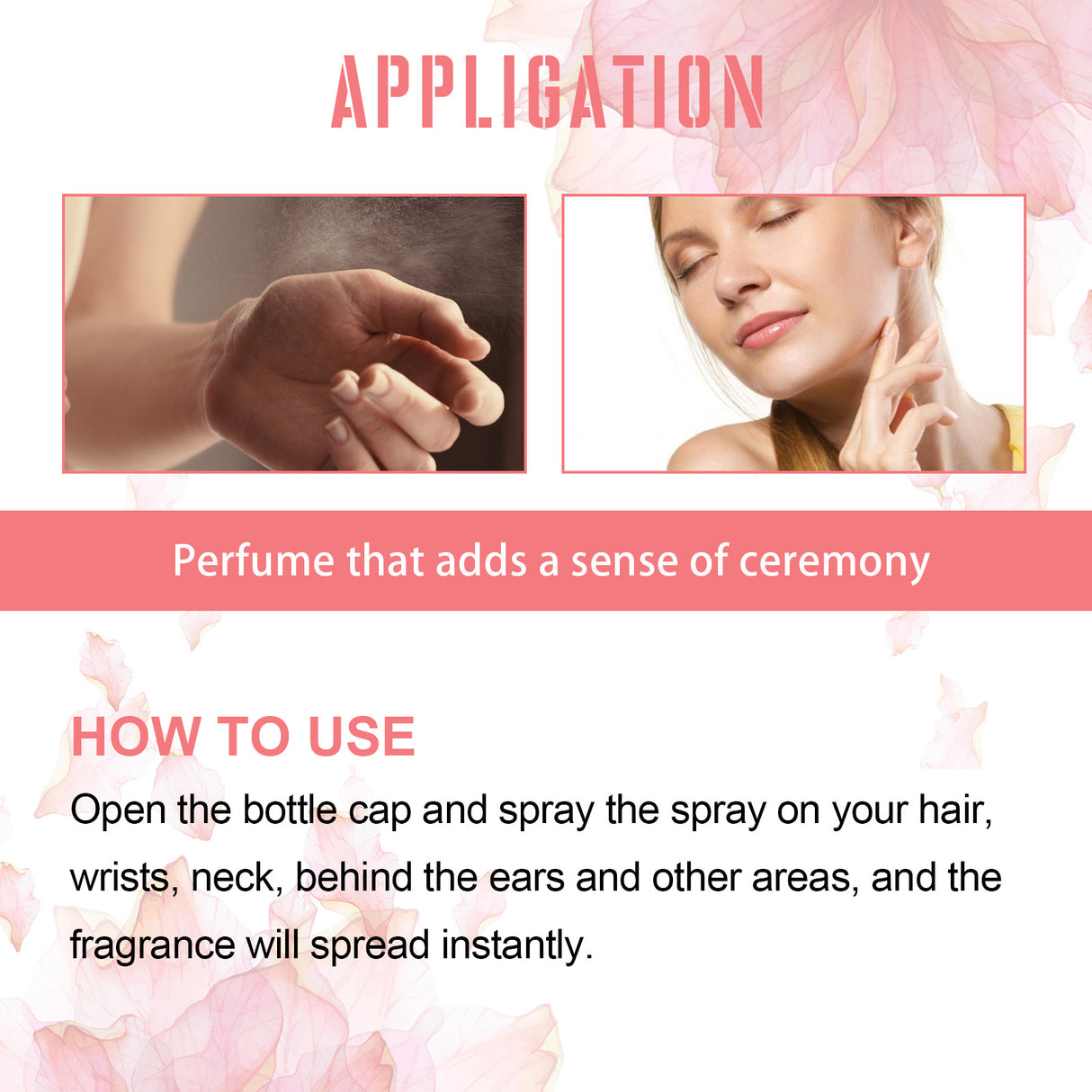 Perfume Spray Fresh Lasting Fragrance Non-Pungent Women's Date Perfume Spray - V.I.P Digital Presence