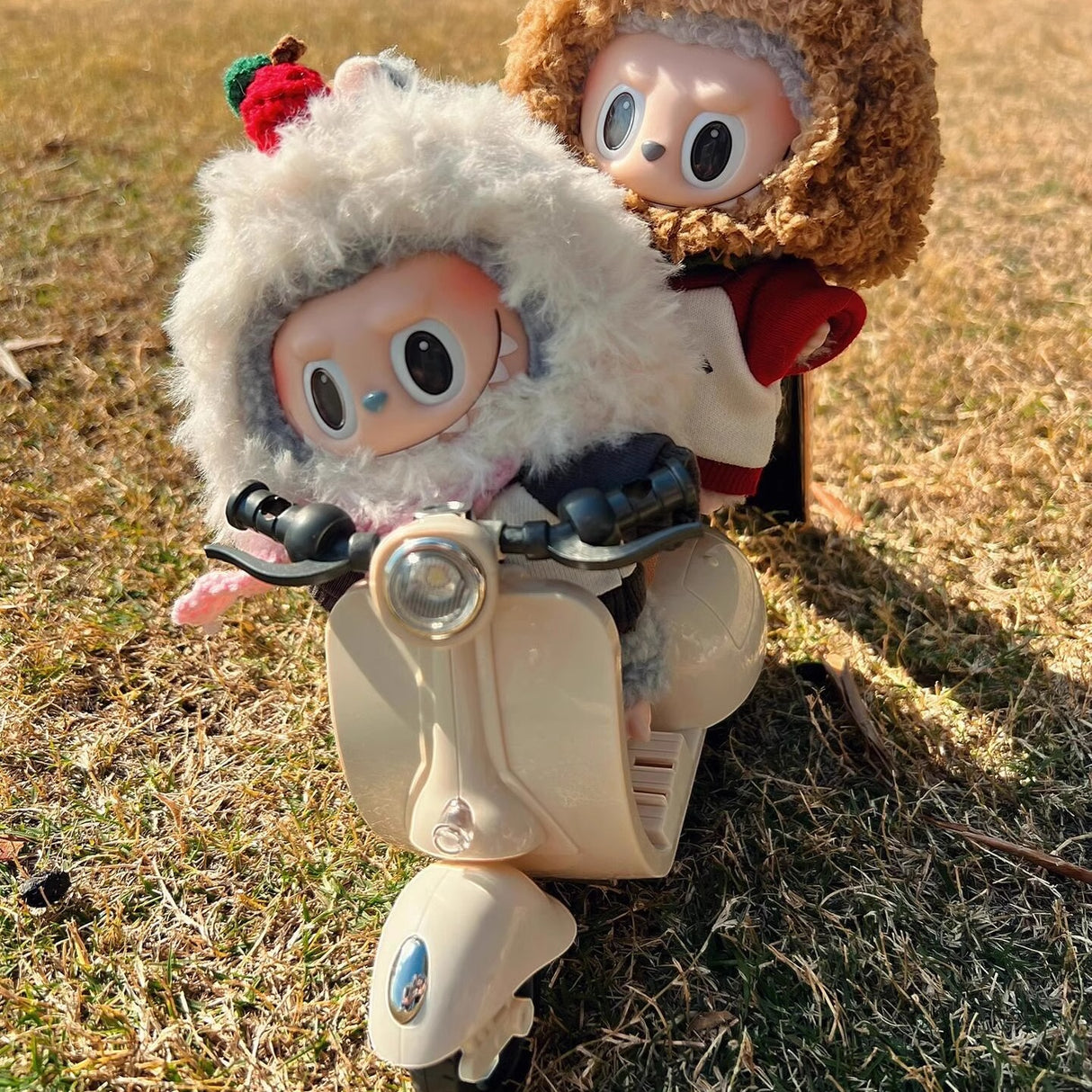 LABUBU Rubble Vinyl Doll Keychain Blind Box Pendant Baby Clothes Accessories Motorcycle Mobile - V.I.P Digital Presence