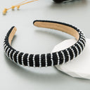 New Full Diamond Headband Pearl Rhinestone Fashion Headband Versatile Hair Accessories For Going Out - V.I.P Digital Presence