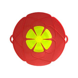 Silicone spill proof lid for household kitchens dust-proof splash proof boiling proof silicone lid flower shaped spill - V.I.P Digital Presence