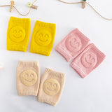 Woolen loop baby socks, elbow protection, walking and crawling, knee protection, baby and child knee protection, smiling face knee protection - V.I.P Digital Presence