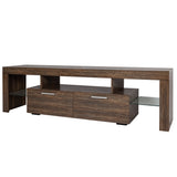 20 minutes quick assembly brown simple modern TV stand