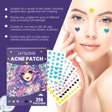 Color Acne Patch Covering Acne Print Face Patch For Comfort And Smoothness
