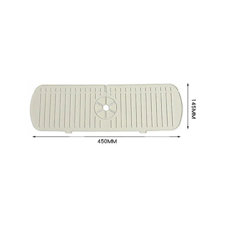 Kitchen Faucet Splash Pad Silicone Sink Faucet Splash Guard Mat Sponge Drain Rack Countertop Protector for Bath Kitchen Gadgets - V.I.P Digital Presence