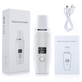 Hailicare Facial Ultrasonic Iontophoresis Export Skin Scraper LED LCD Screen Skin Scrubber - V.I.P Digital Presence
