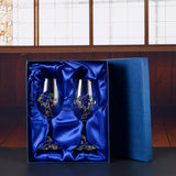 Household enamel crystal glass red wine glass goblet decanter - V.I.P Digital Presence