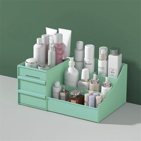 Drawer style cosmetic storage box jewelry sorting skincare tabletop dressing table - V.I.P Digital Presence