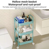 3 - tier rolling metal utility cart with wheels. Multifunctional, for kitchen, etc. Model: FRUTA - 001 1690 2090 - V.I.P Digital Presence