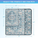 Scandinavian Minimalist Carpet Pet Mat, Stain-Resistant and Easy to Clean Sofa Coffee Table Mat, Urine-Proof Cat and Dog Pad - V.I.P Digital Presence