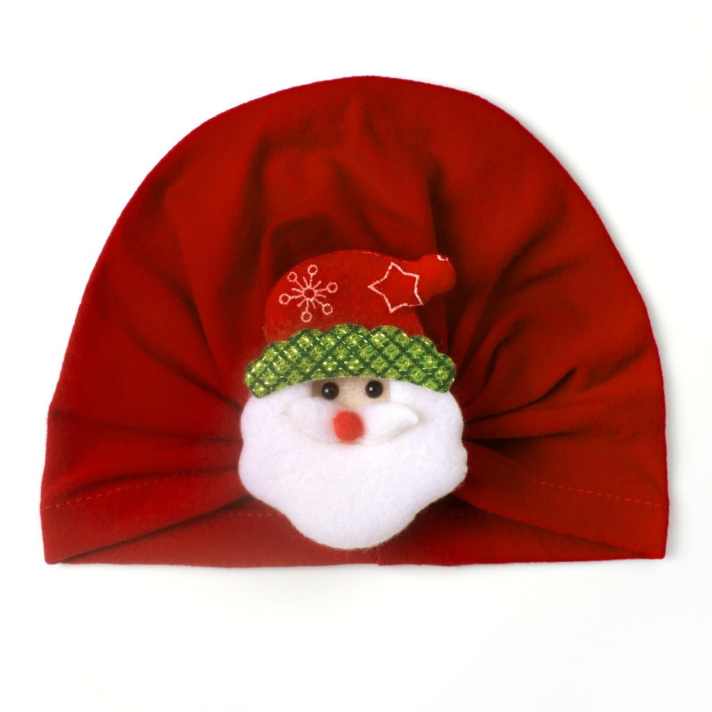 Hat Newborn Christmas Santa Hat Headdress Cozy Hat Infant Head Accessories New Year Holiday Party Hat Props - V.I.P Digital Presence