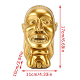 Indiana Jones Idol Golden Fertility Statue Resin Fertility Idol Sculpture with Eye Scale Raiders of The Lost Ark Cosplay Props - V.I.P Digital Presence