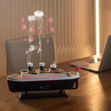 Titanic ship model humidifier (250ml), also an essential oil diffuser with jellyfish smoke ring spray for home aroma. - V.I.P Digital Presence