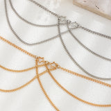 Ethnic style punk adjustable alloy pentagram cross Leg Chain - V.I.P Digital Presence
