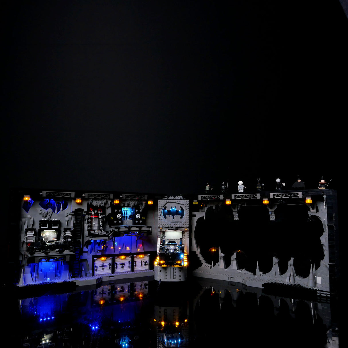 LP building block lighting suitable for LEGO 76252 Batcave Shadow Box building block model LED remote control lighting - V.I.P Digital Presence