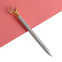 21Color Kawaii Ballpoint Pen Big Gem Metal Ball Pen With Large Diamond Blue And Black Magical Pen Fashion School Office Supplies - V.I.P Digital Presence