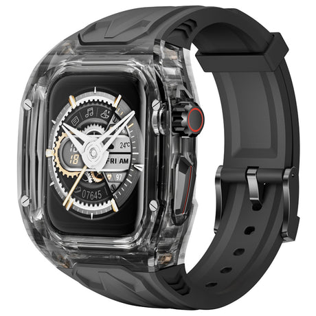 Suitable for Apple Watch triple proof design splicing high-quality silicone strap - V.I.P Digital Presence