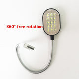 Ultra Bright 15 LED Flexible 35.2cm Mini Computer USB Work Light Lamp Flashlight For PC Laptop Convenient for Reading - V.I.P Digital Presence