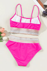 Scoop Neck Spaghetti Strap Two-Piece Swim Set - V.I.P Digital Presence